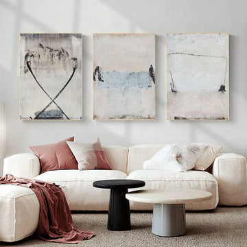 Wabi Sabi Canvas Art Set of 3 #WS685