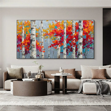 Flower & Tree Abstract Wall Art #ML250
