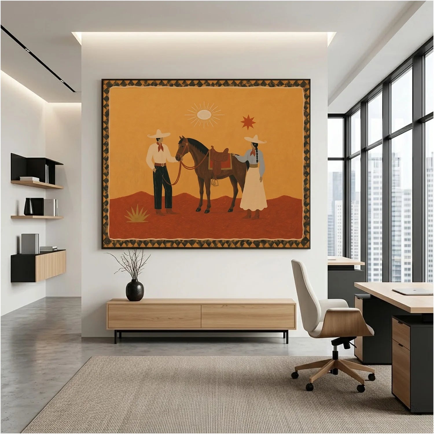 Vintage Americana Art #VA090