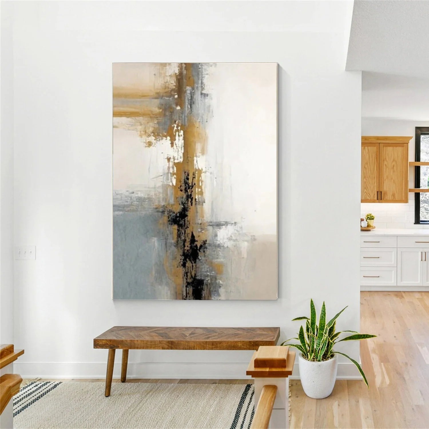Abstract Canvas Art #WS973