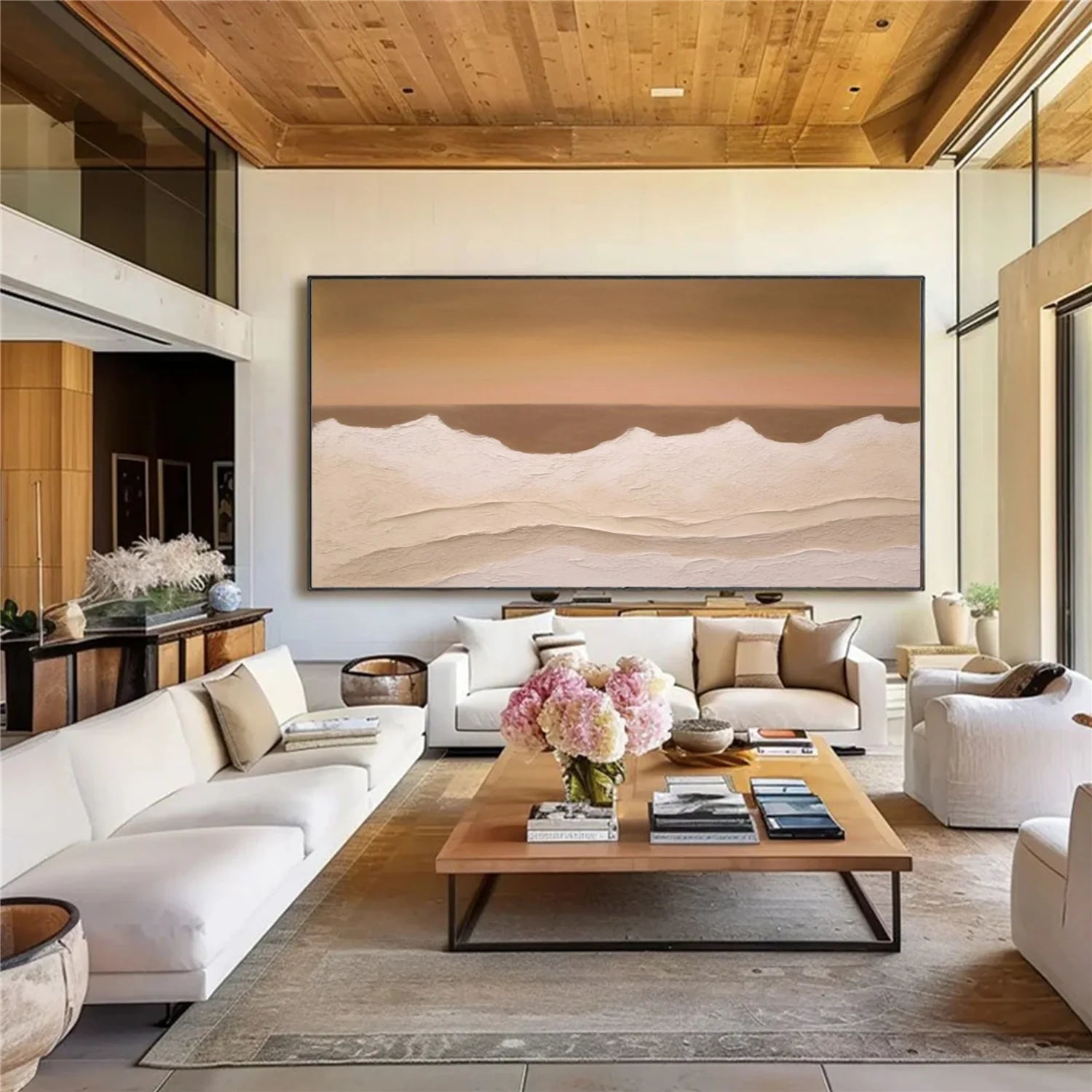 Sea & Sky Abstract Wall Art #MS288