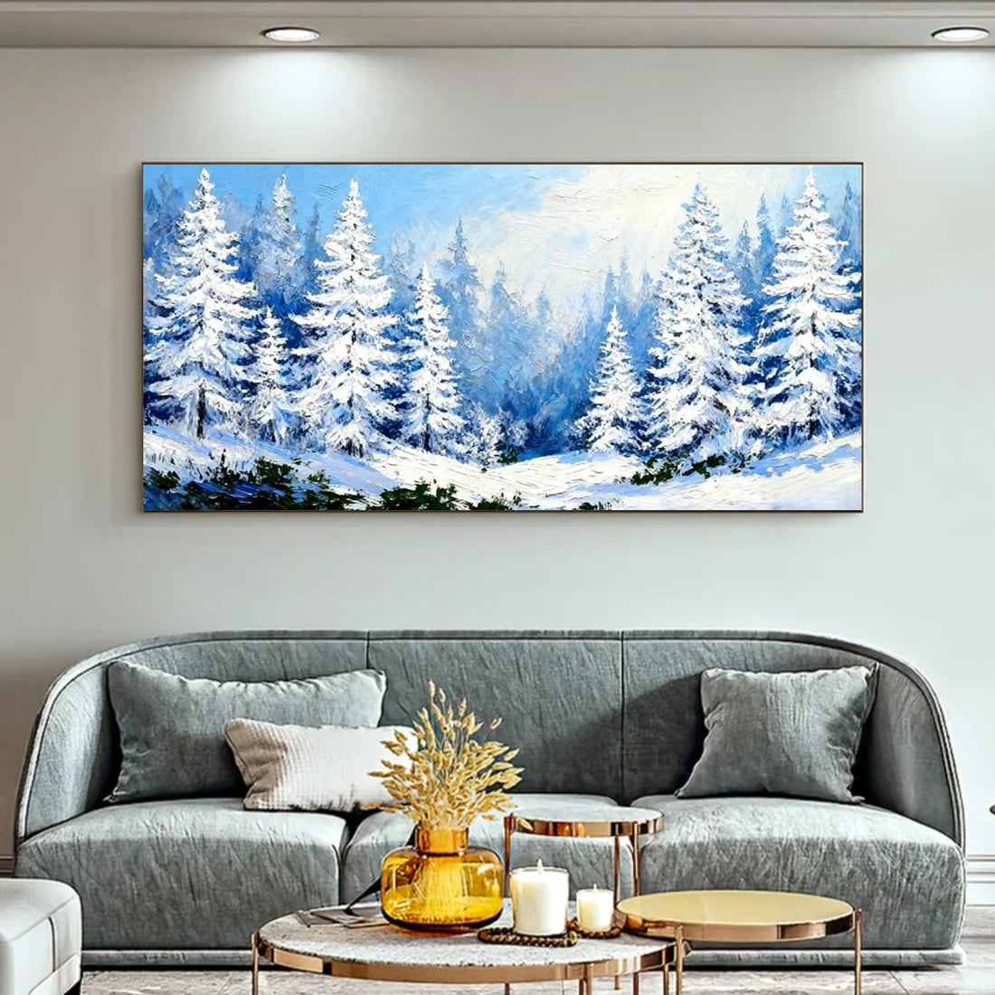 Flower & Tree Abstract Wall Art #ML182
