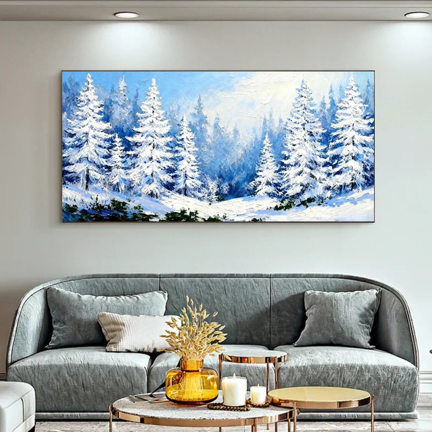 Flower & Tree Abstract Wall Art #ML182