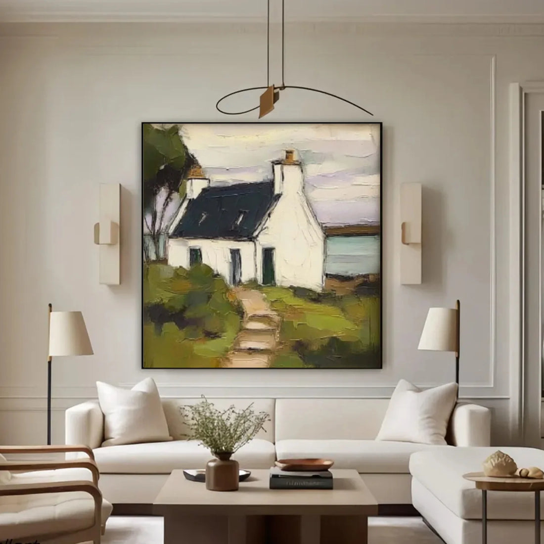 Abstract Canvas Art #WS800