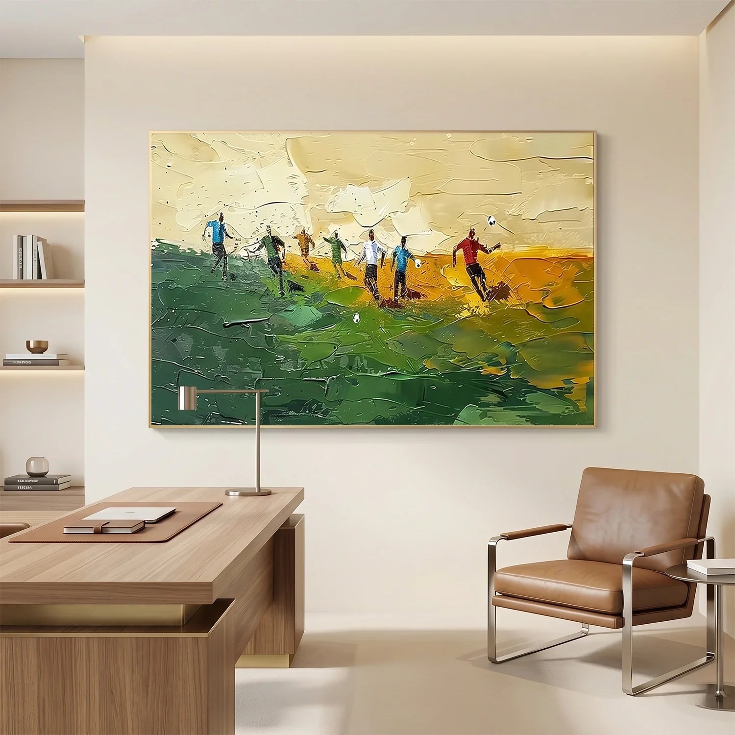 Football Sport Textured Wall Art #SA097