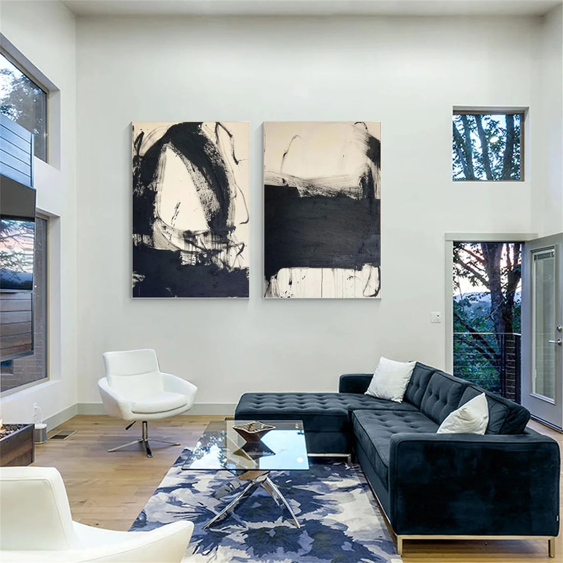 Abstract Tranquility Set of 2 #WS526