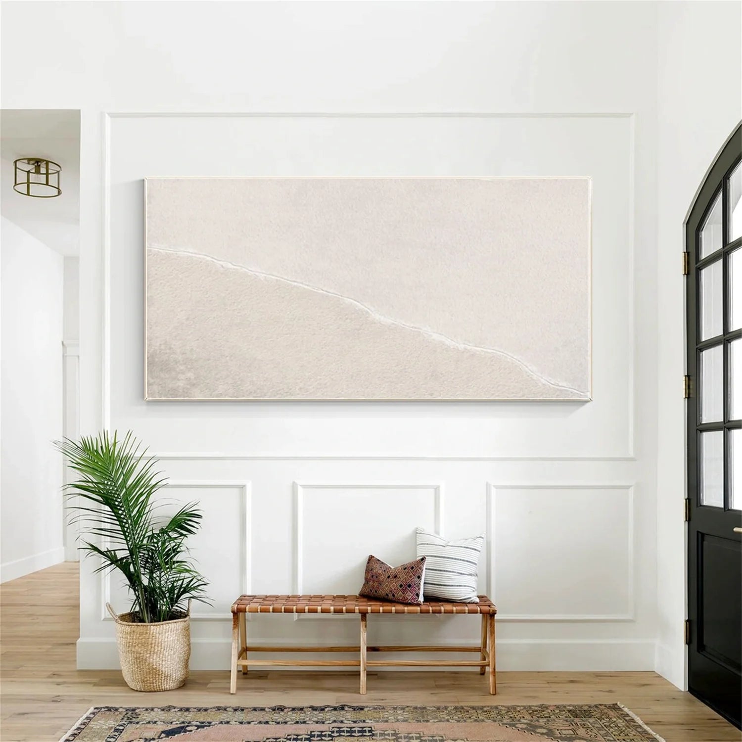 Minimalist Textured Canvas Art #MM382