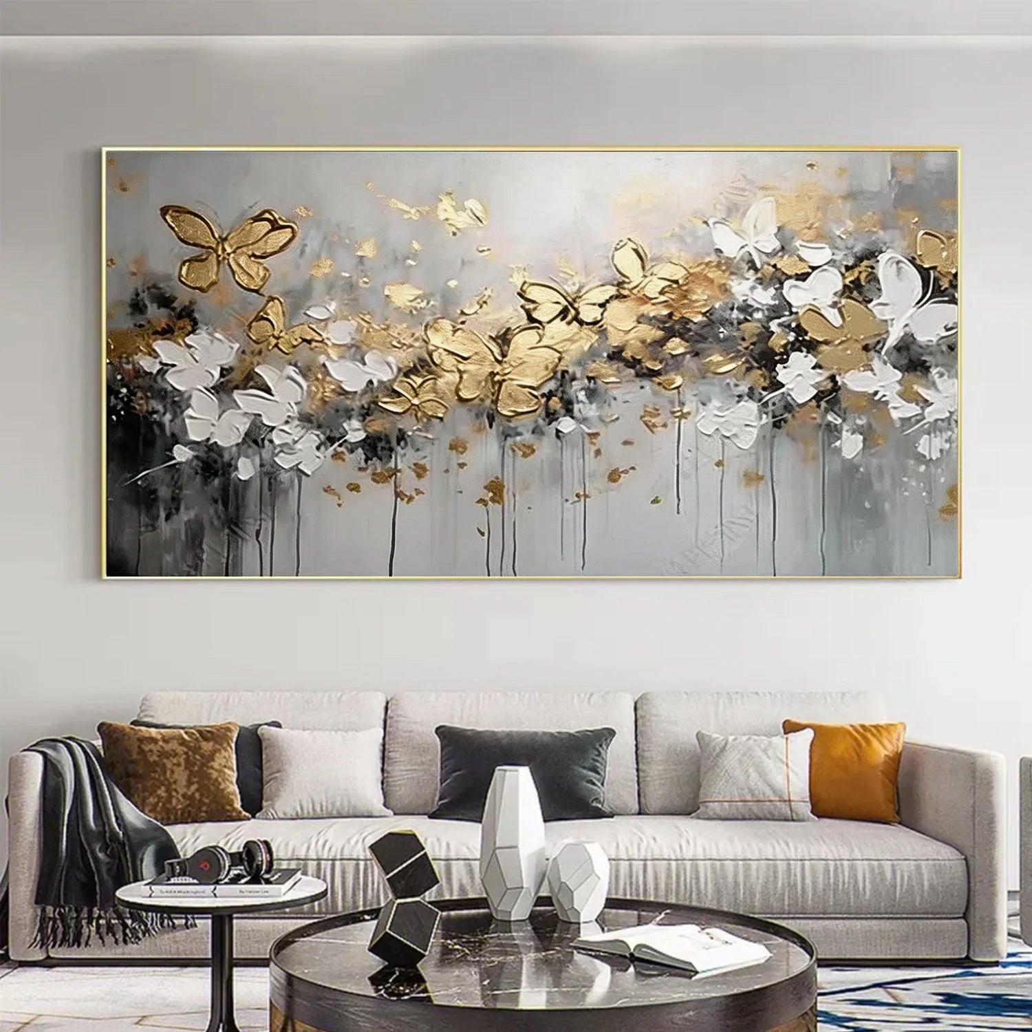 Flower & Tree Abstract Wall Art #ML255