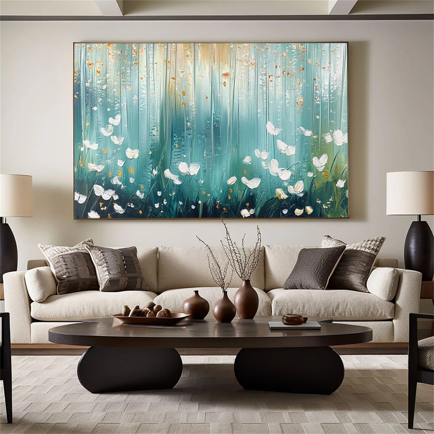 Flower & Tree Abstract Wall Art #ML252