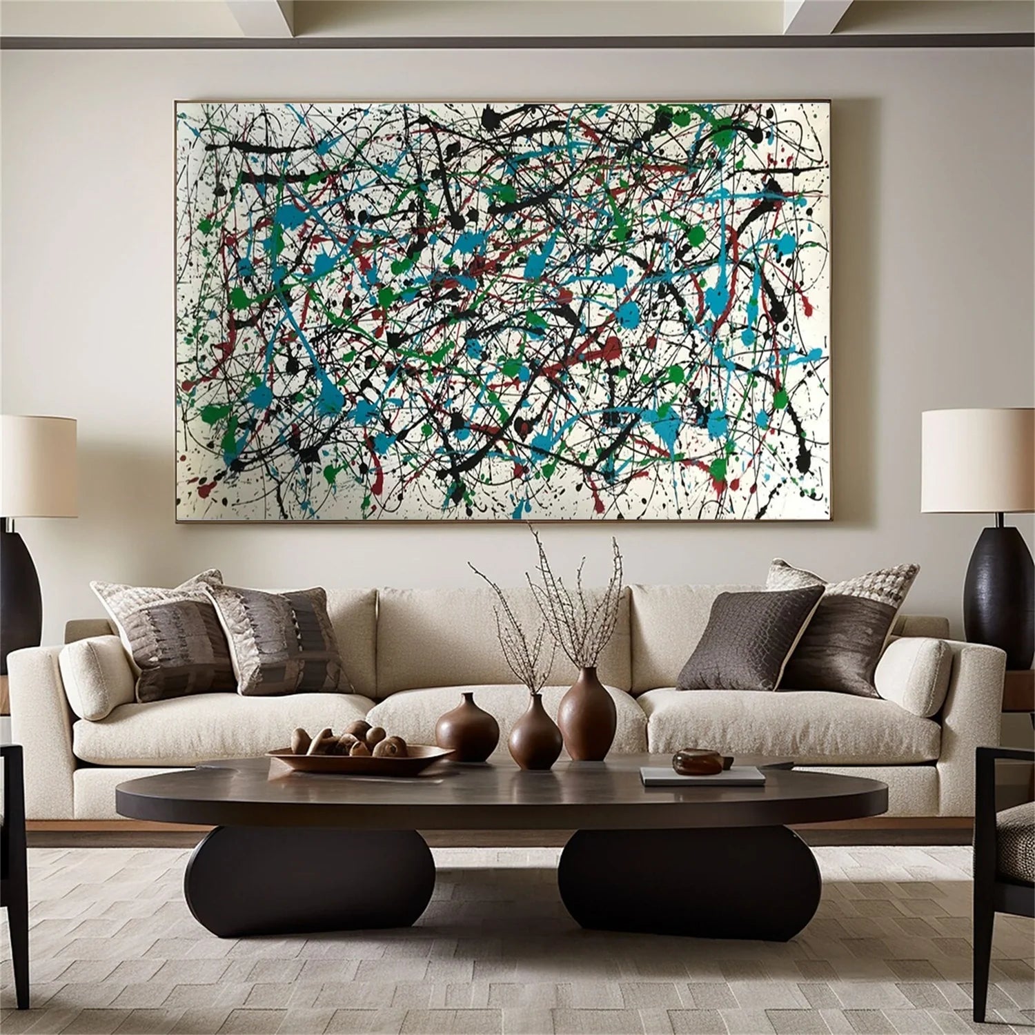 Pollock Art #JA009