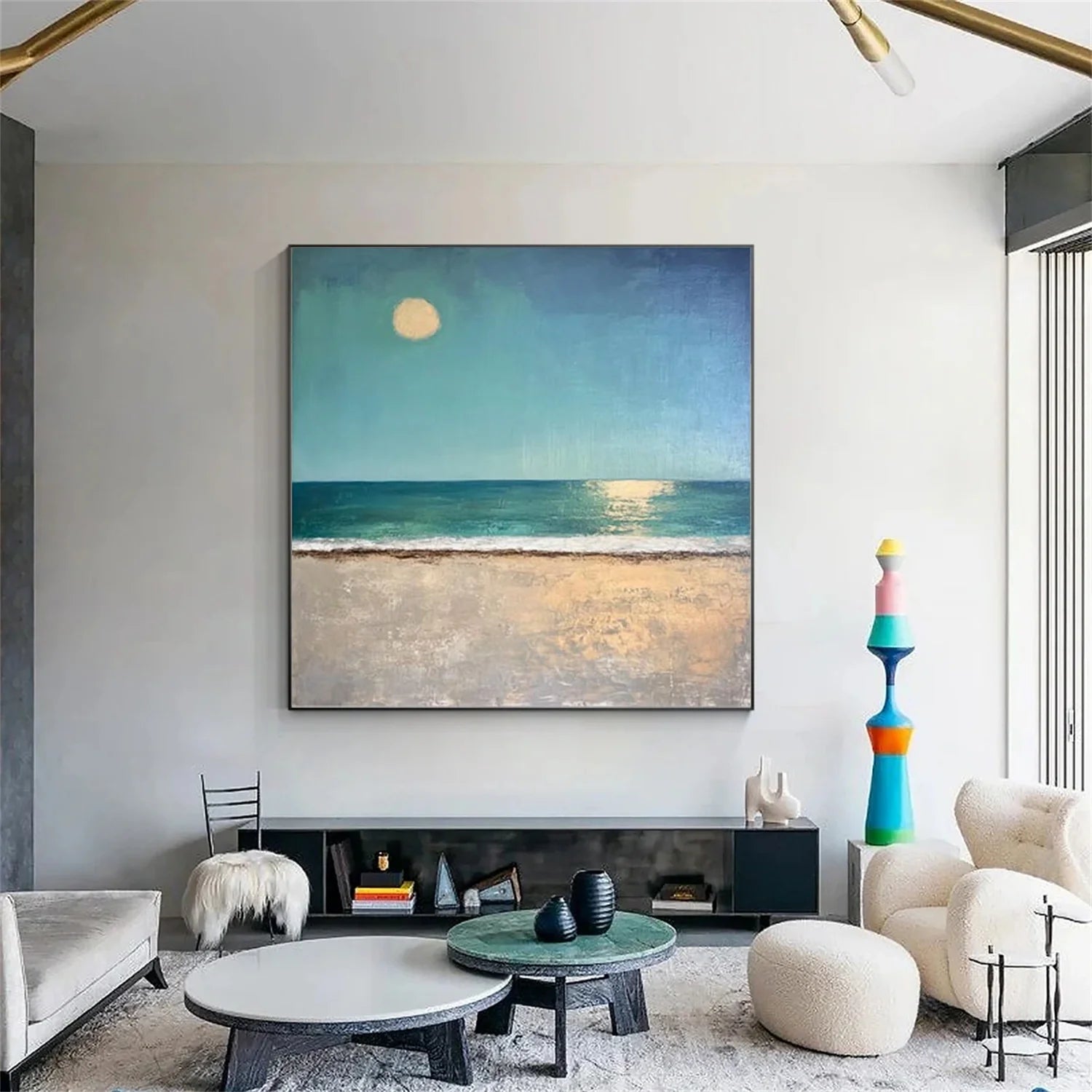 Sea & Sky Abstract Wall Art #MS230