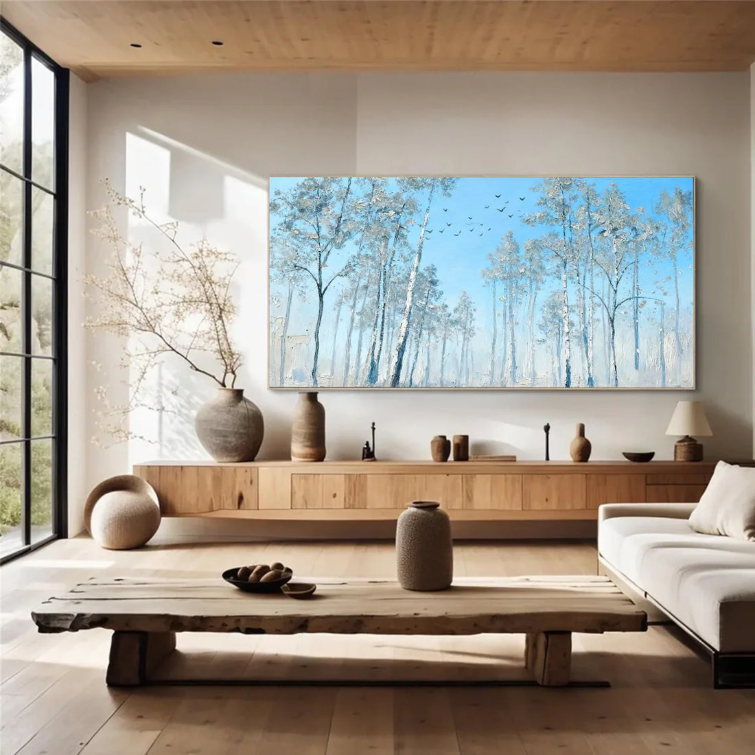 Flower & Tree Abstract Wall Art #ML179
