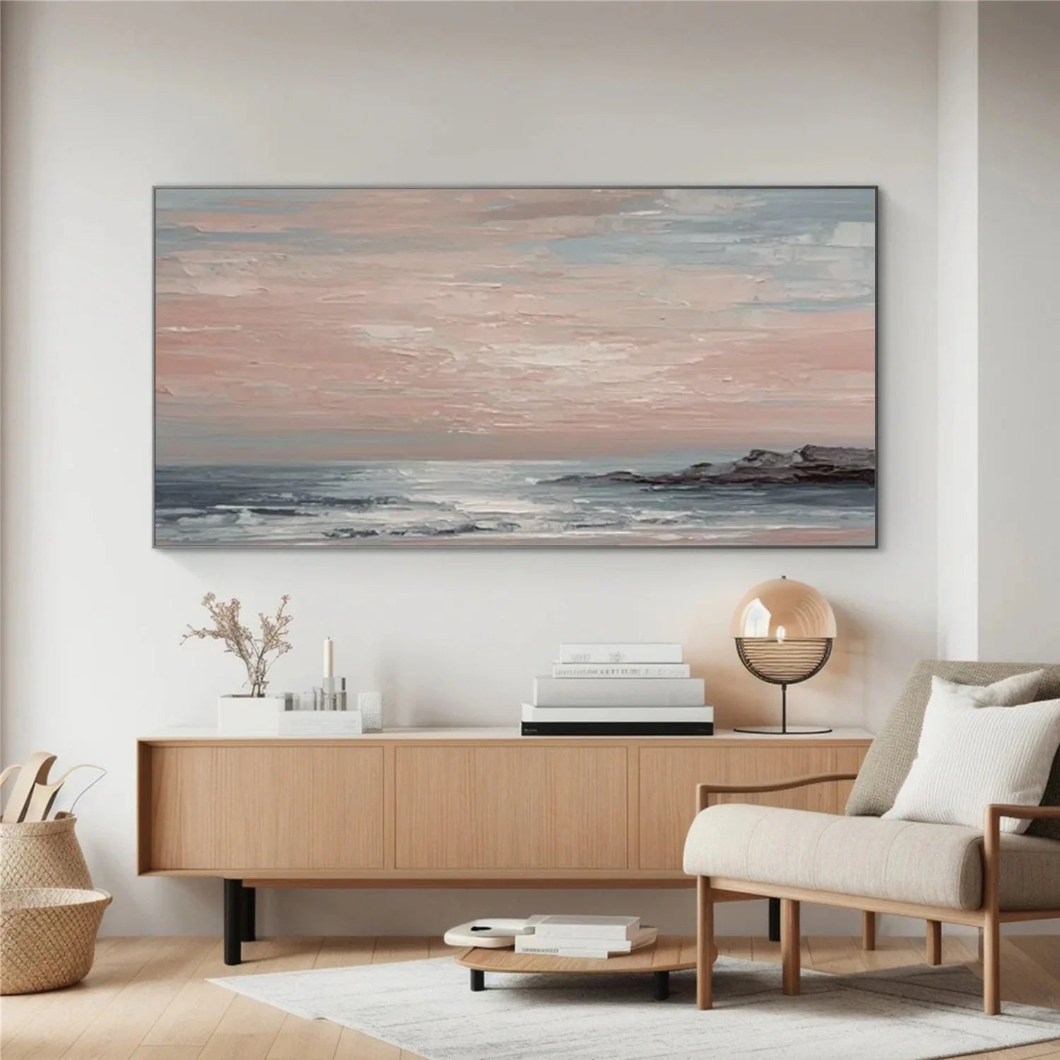 Sea & Sky Abstract Wall Art #MS260
