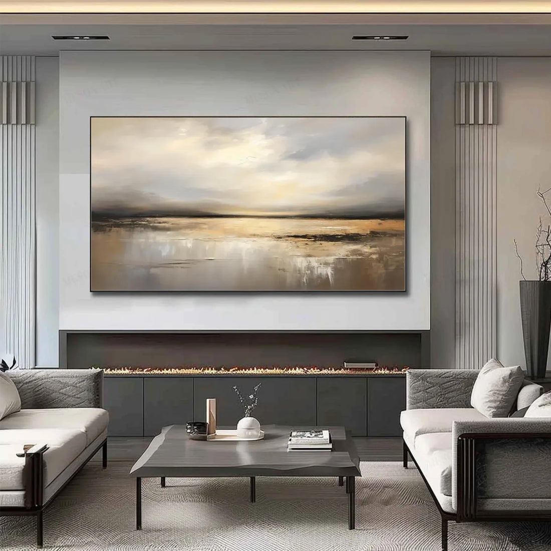 Sea & Sky Abstract Wall Art #MS142