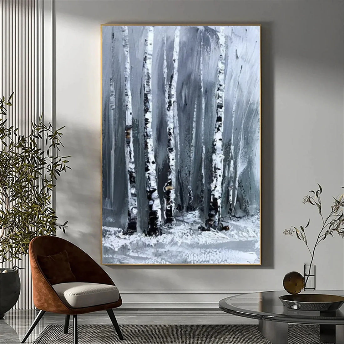 Flower & Tree Abstract Wall Art #ML162