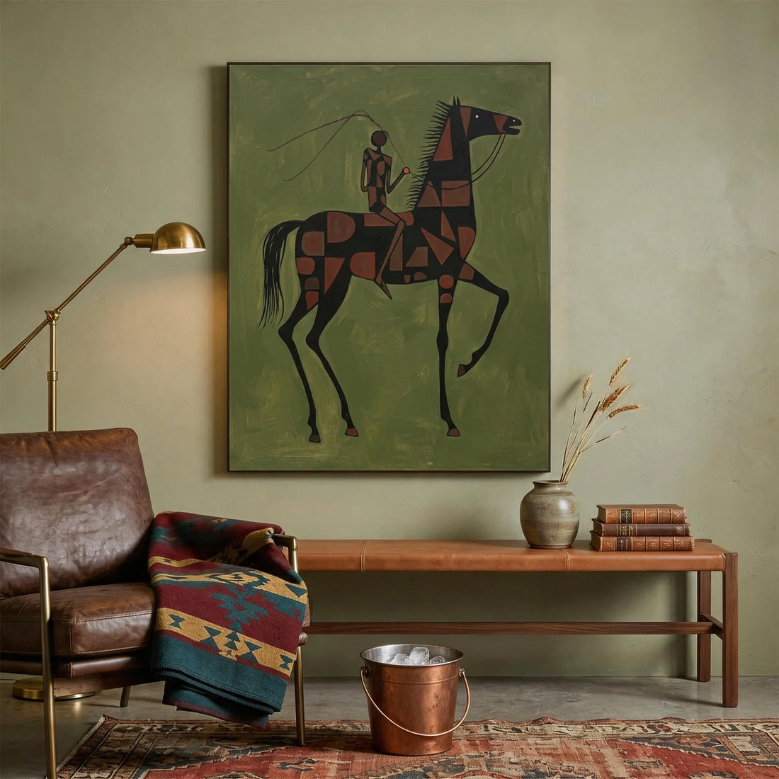 Vintage Americana Art #VA077