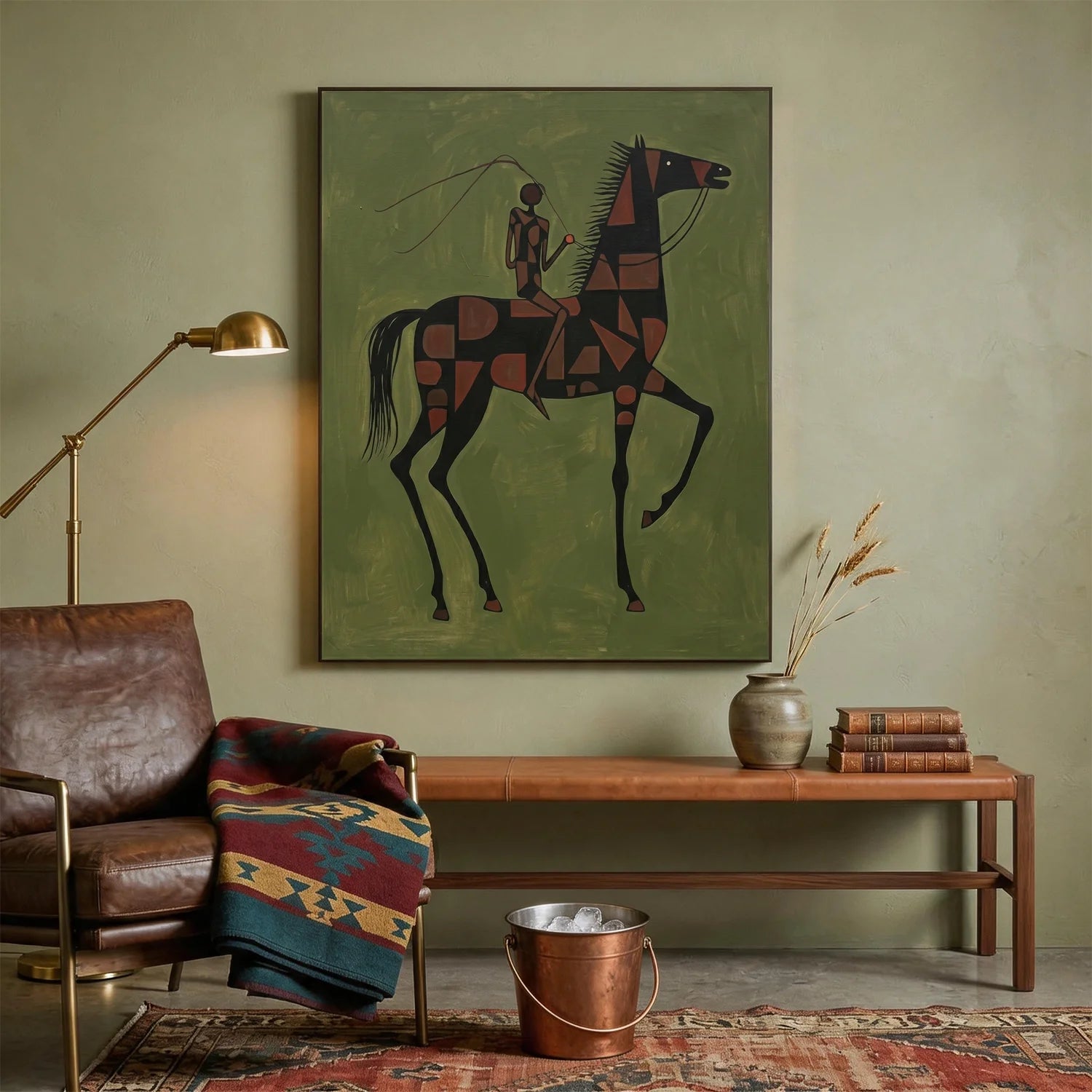 Vintage Americana Art #VA077