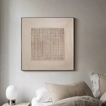 Minimalist Brown & Beige Art #MB002