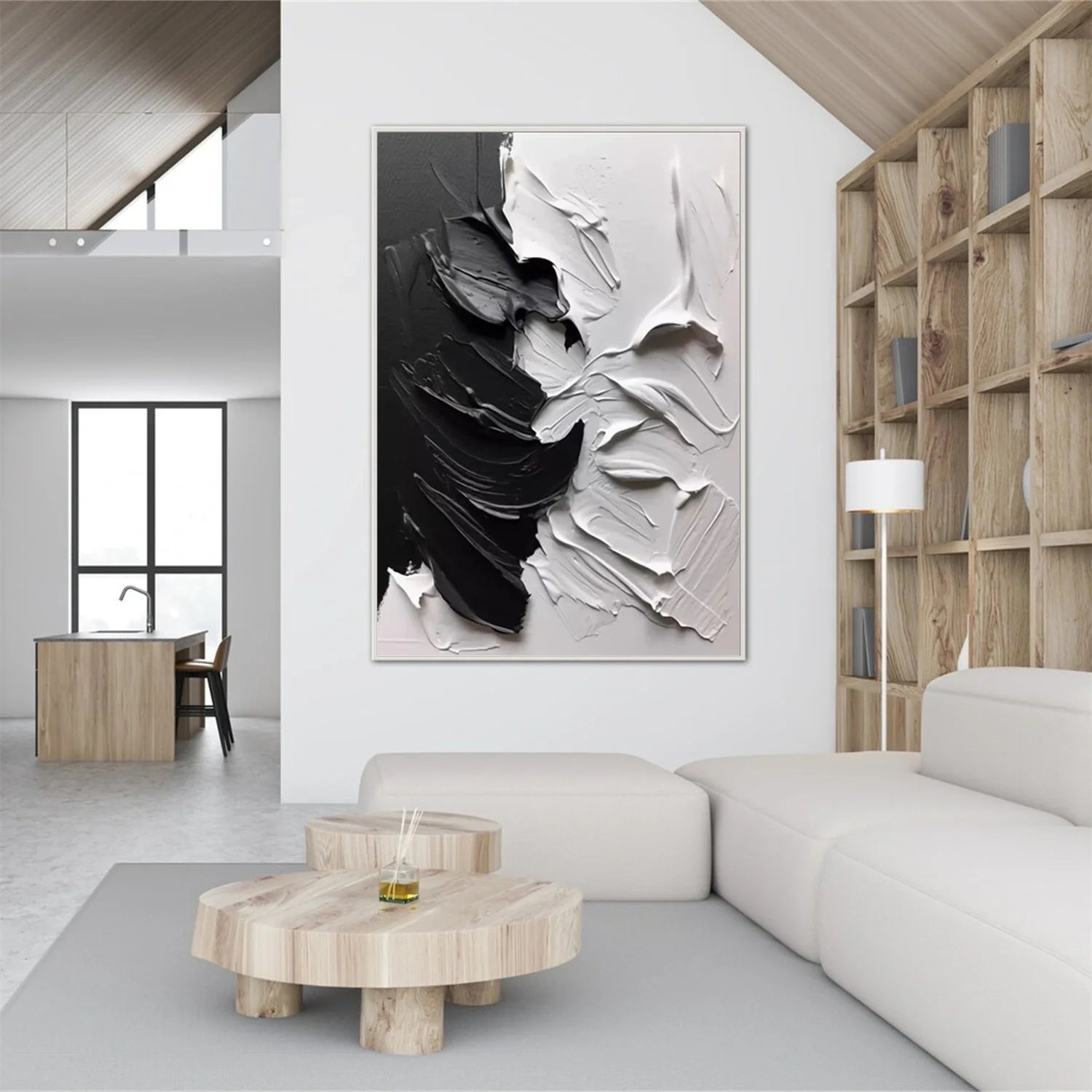 Minimalist Textured Canvas Art #MM318
