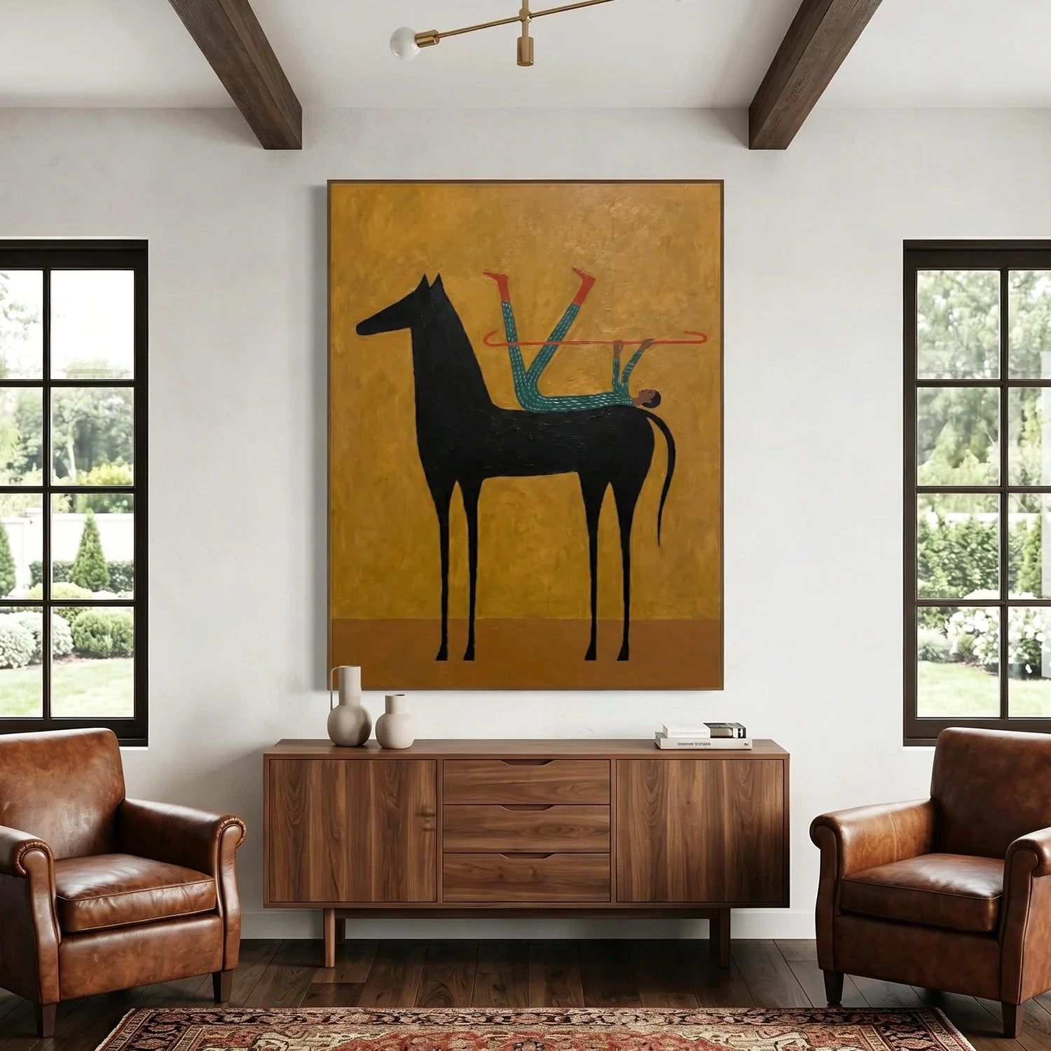 Vintage Americana Art #VA083