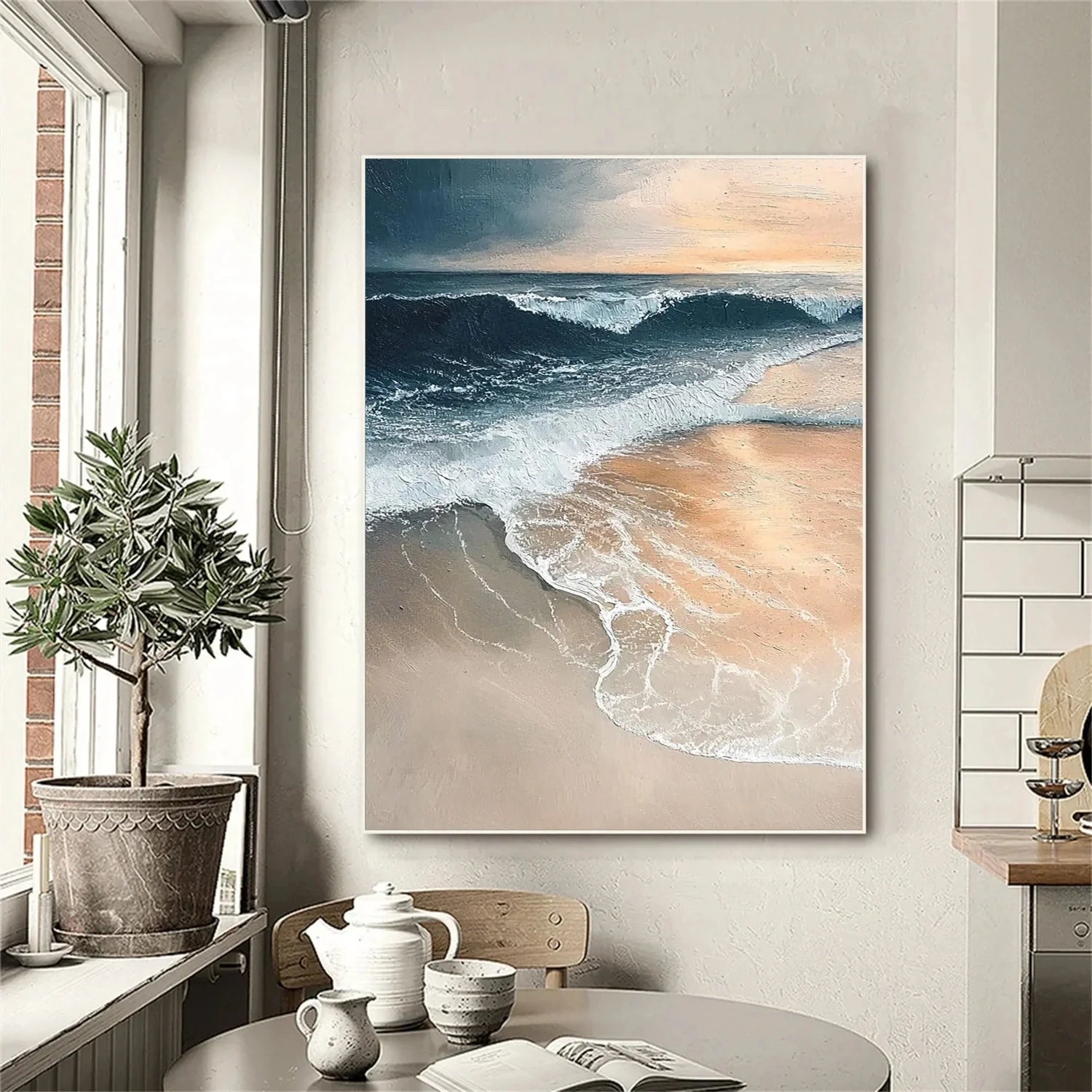 Sea & Sky Abstract Wall Art #MS268