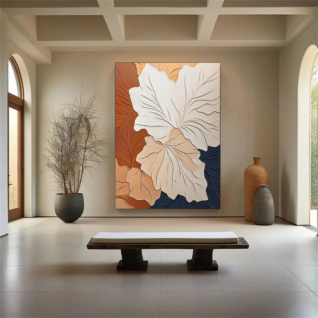 Flower & Tree Abstract Wall Art #ML163