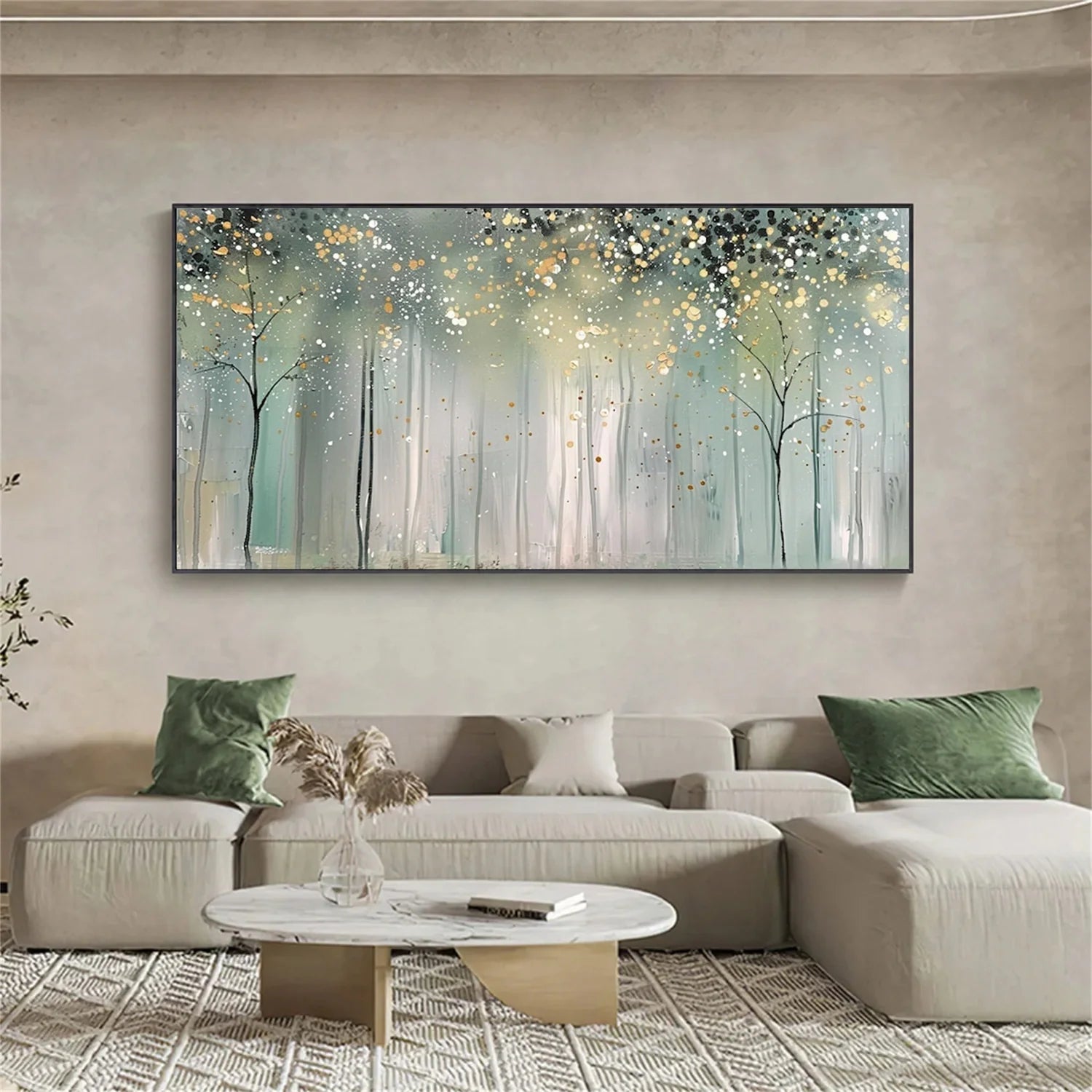 Flower & Tree Abstract Wall Art #ML251