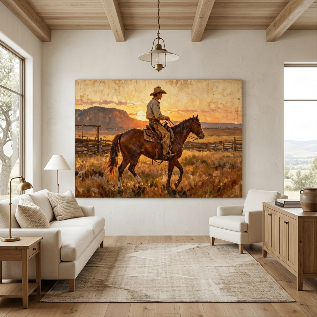 Vintage Americana Art #VA070