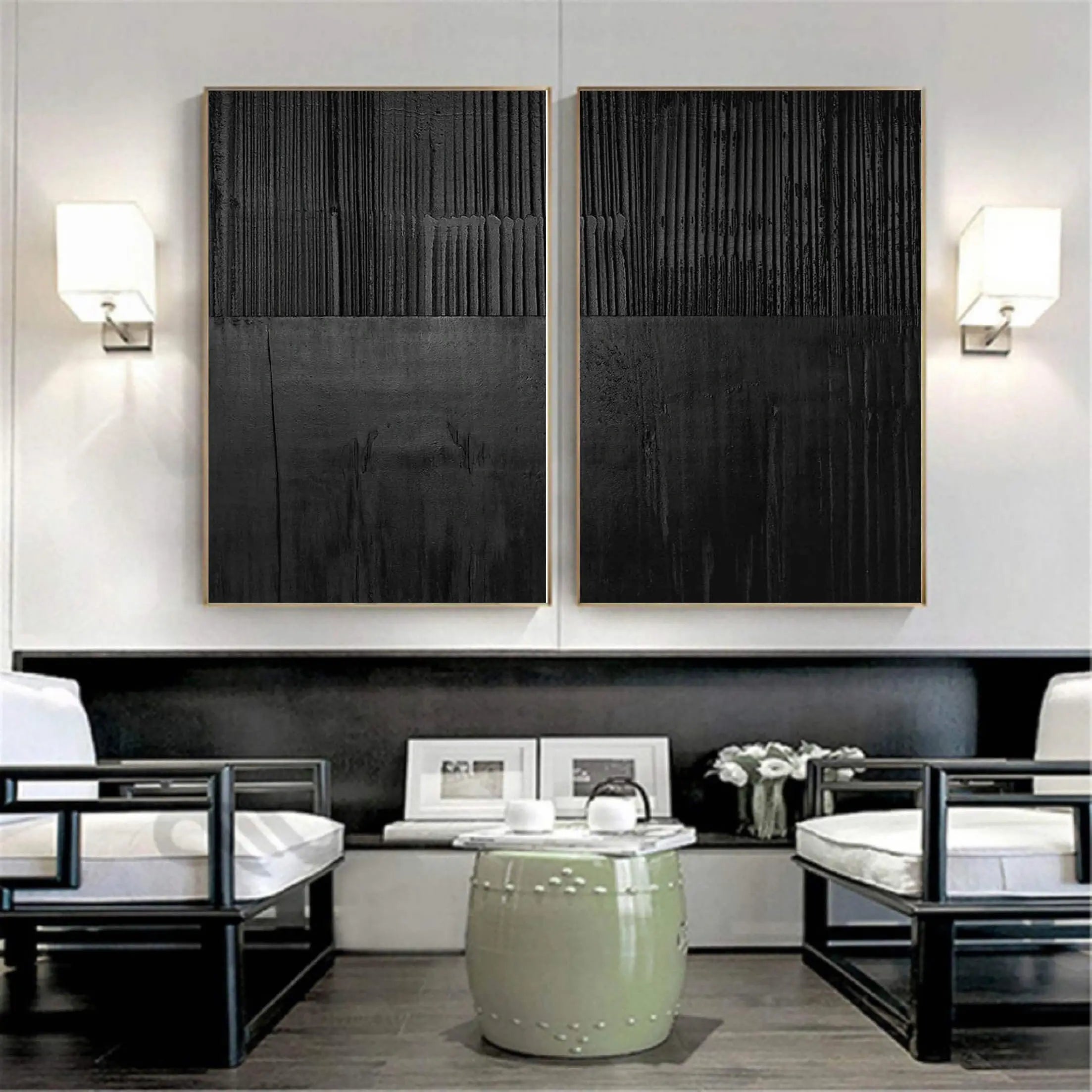Minimalist Zen Set of 2 #MZ028