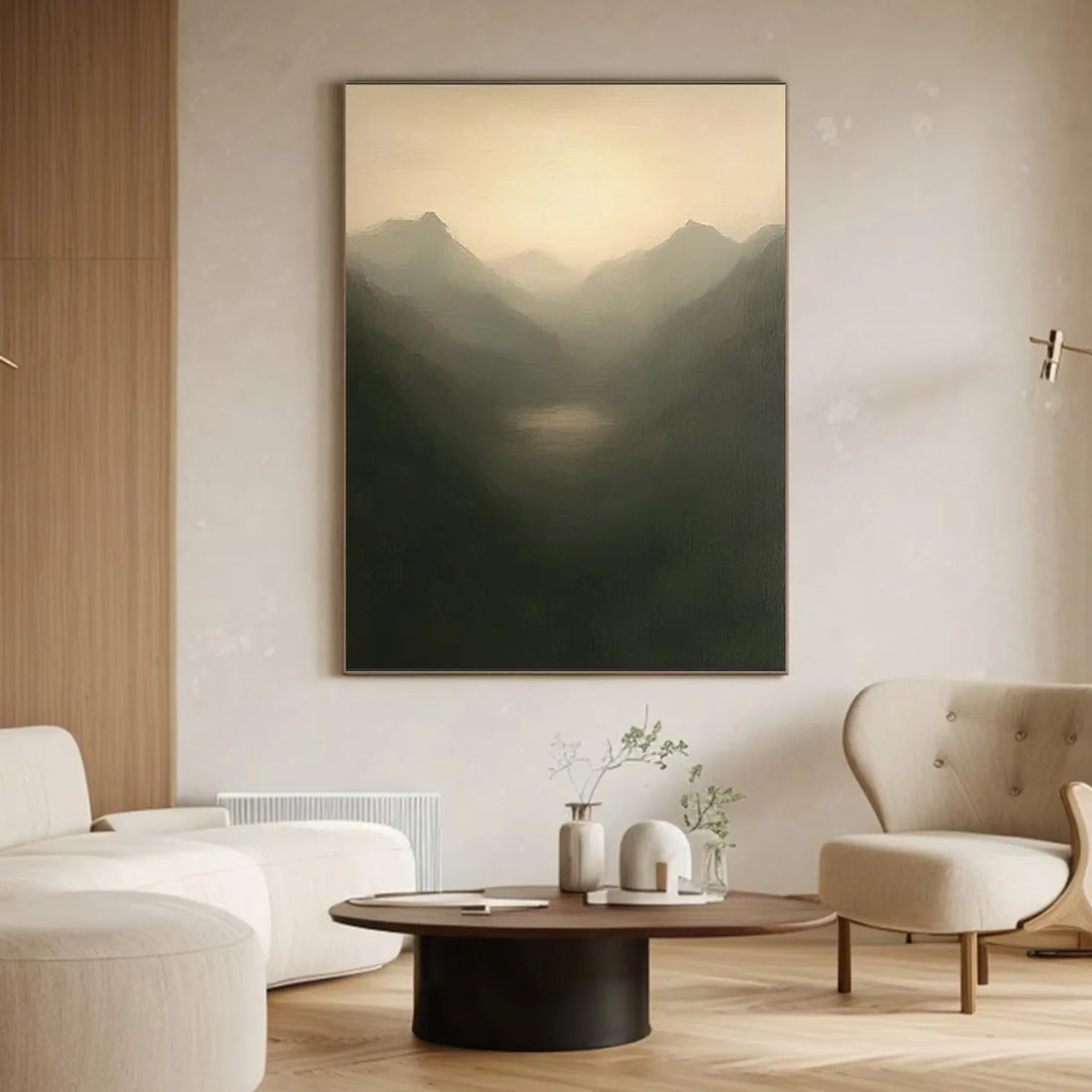 Minimalist Mountain Canvas Art #MM323