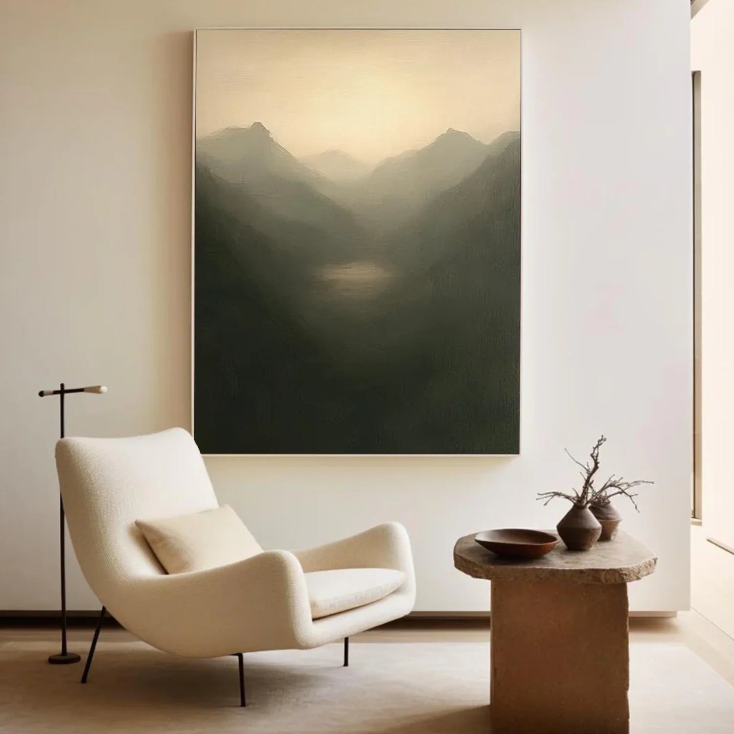 Minimalist Mountain Canvas Art #MM323