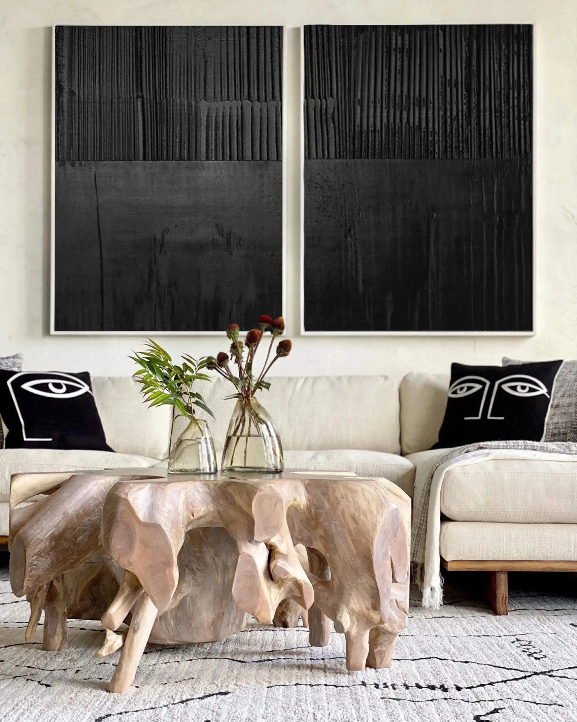 Minimalist Zen Set of 2 #MZ028