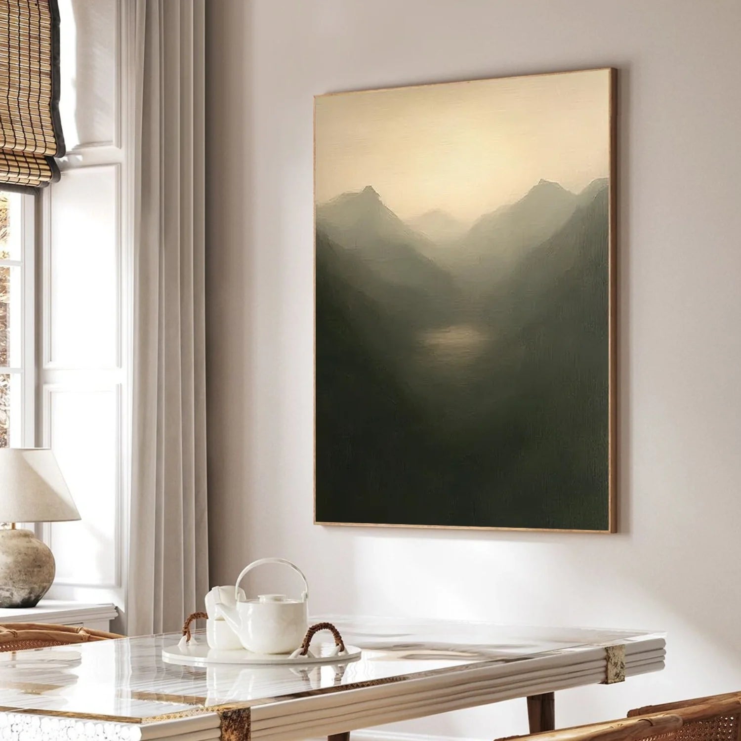 Minimalist Mountain Canvas Art #MM323