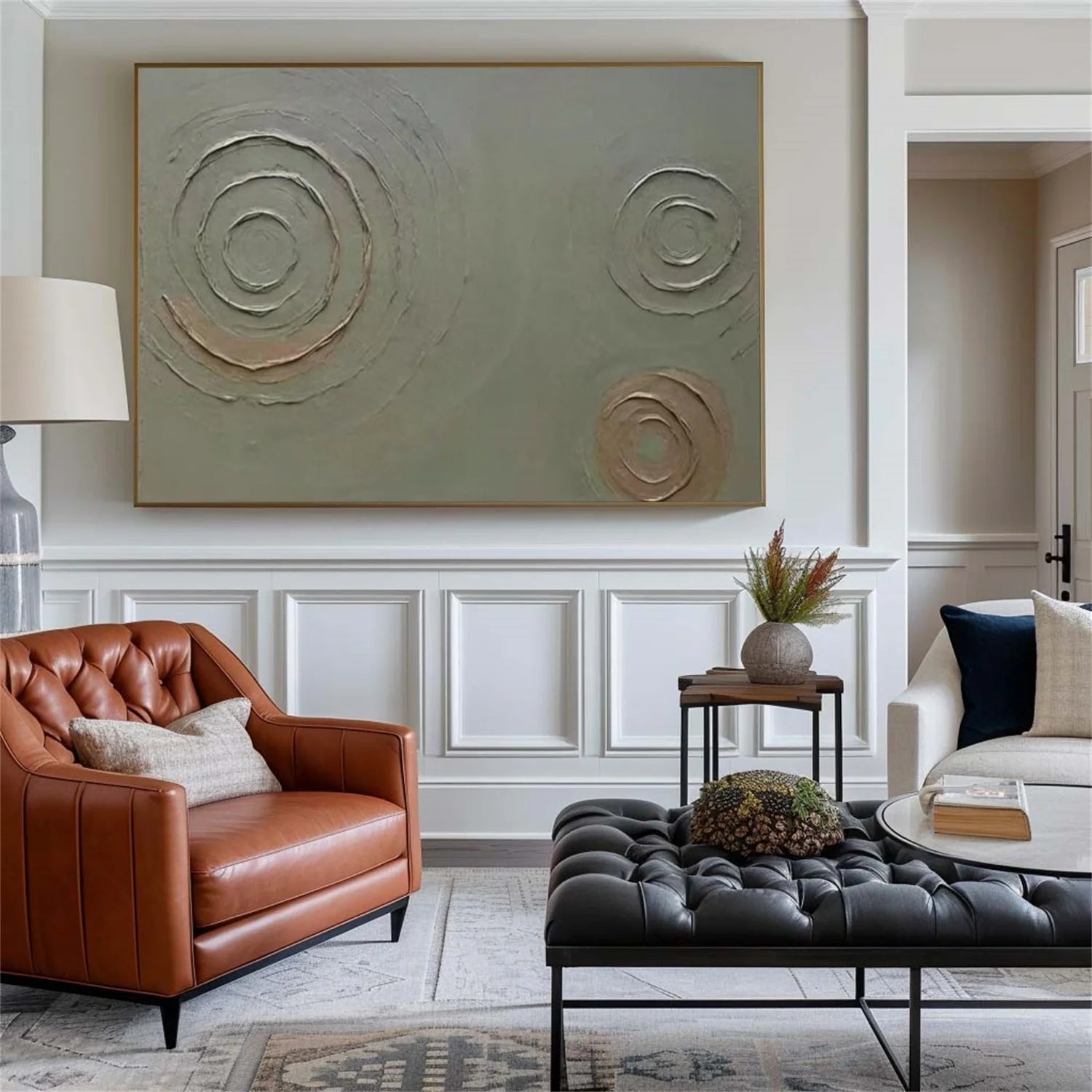 Minimalist Textured Canvas Art Set of 3 #MM307