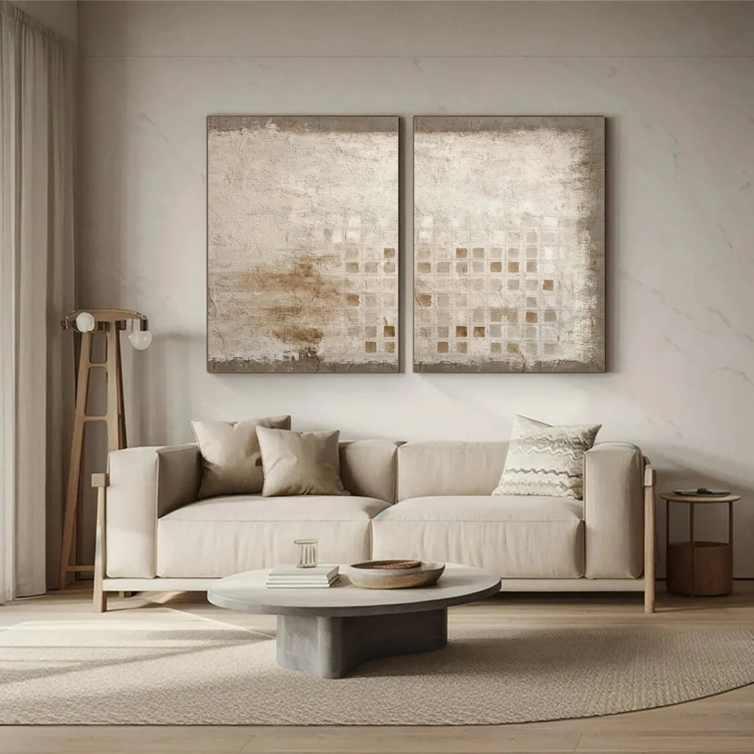 Wabi Sabi Canvas Art Set of 2 #WS751