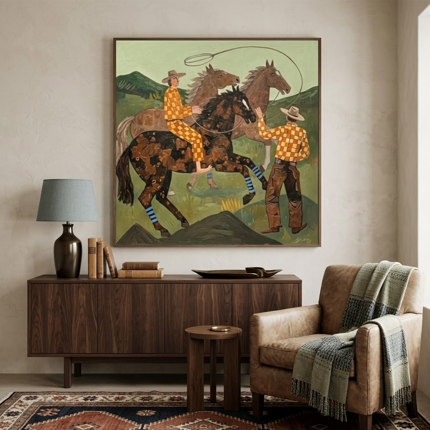 Vintage Americana Art #VA075