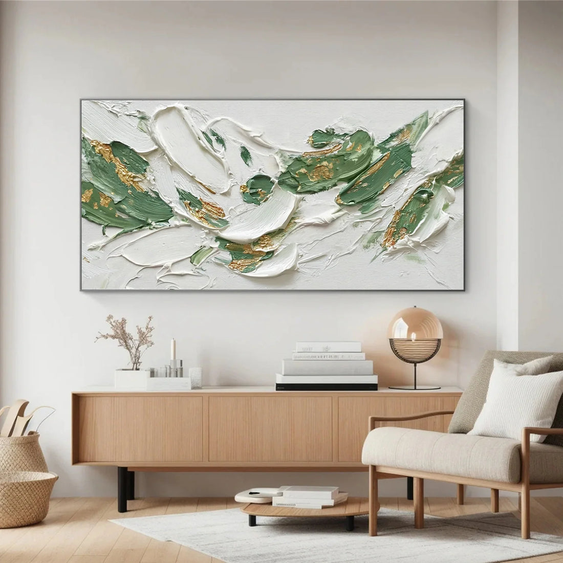 Abstract Textured Canvas Art #WS999