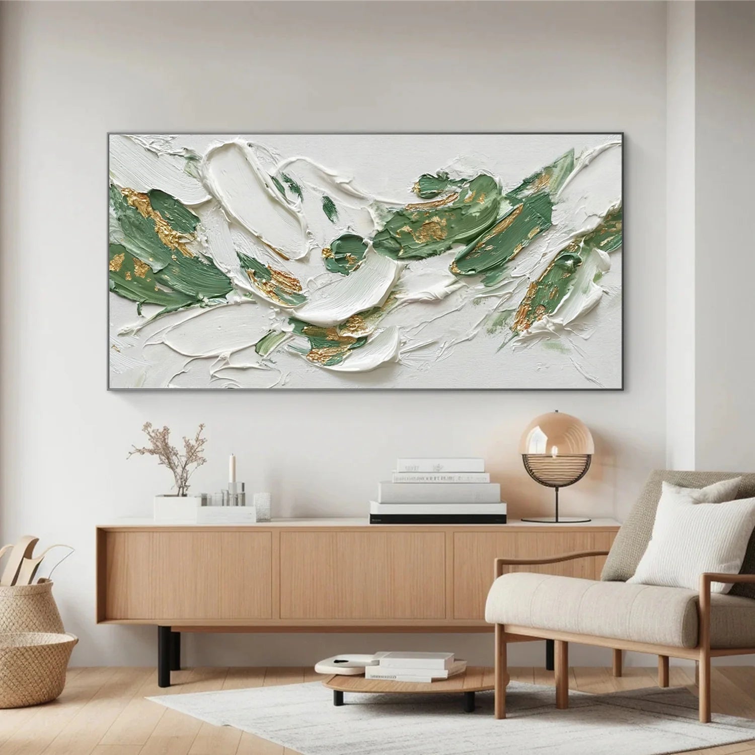 Abstract Textured Canvas Art #WS999