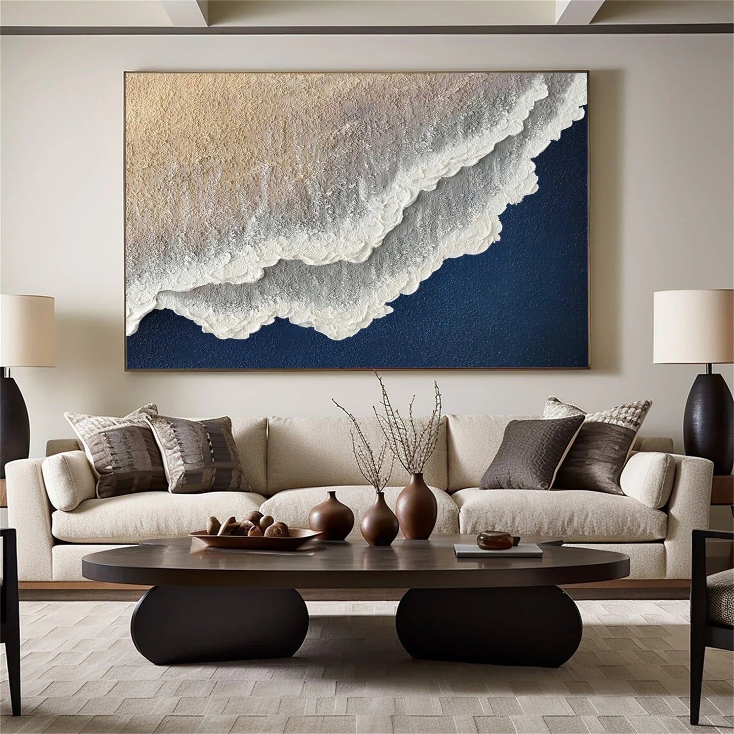 Sea & Sky Abstract Wall Art #MS159