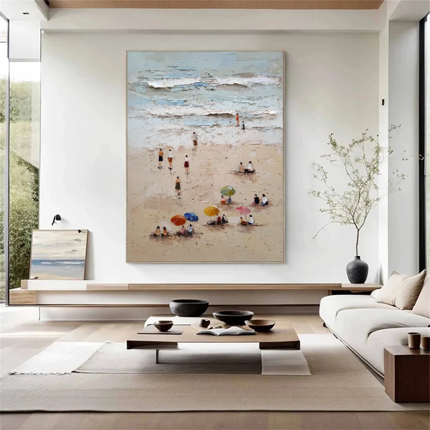 Sea & Sky Abstract Wall Art #MS298