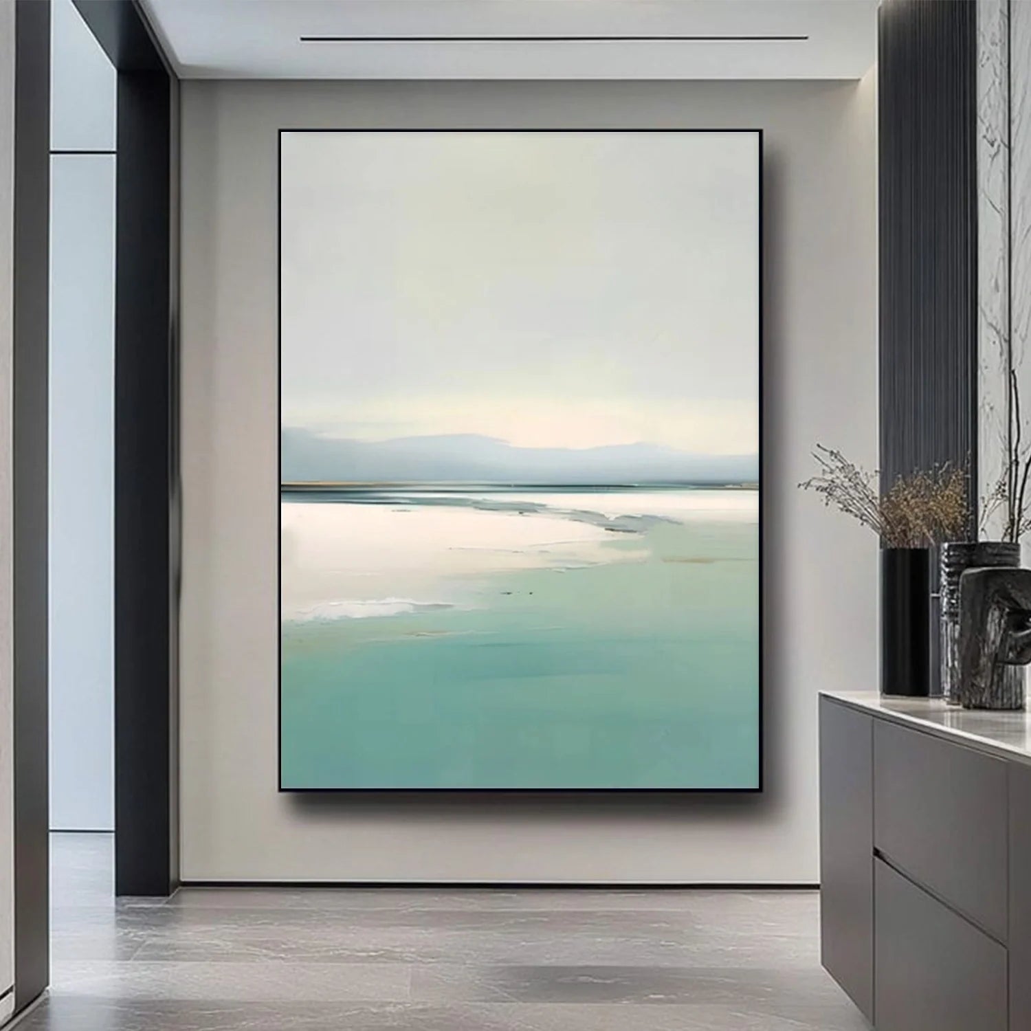 Sea & Sky Abstract Wall Art #MS227