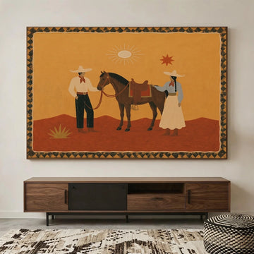 Vintage Americana Art #VA090