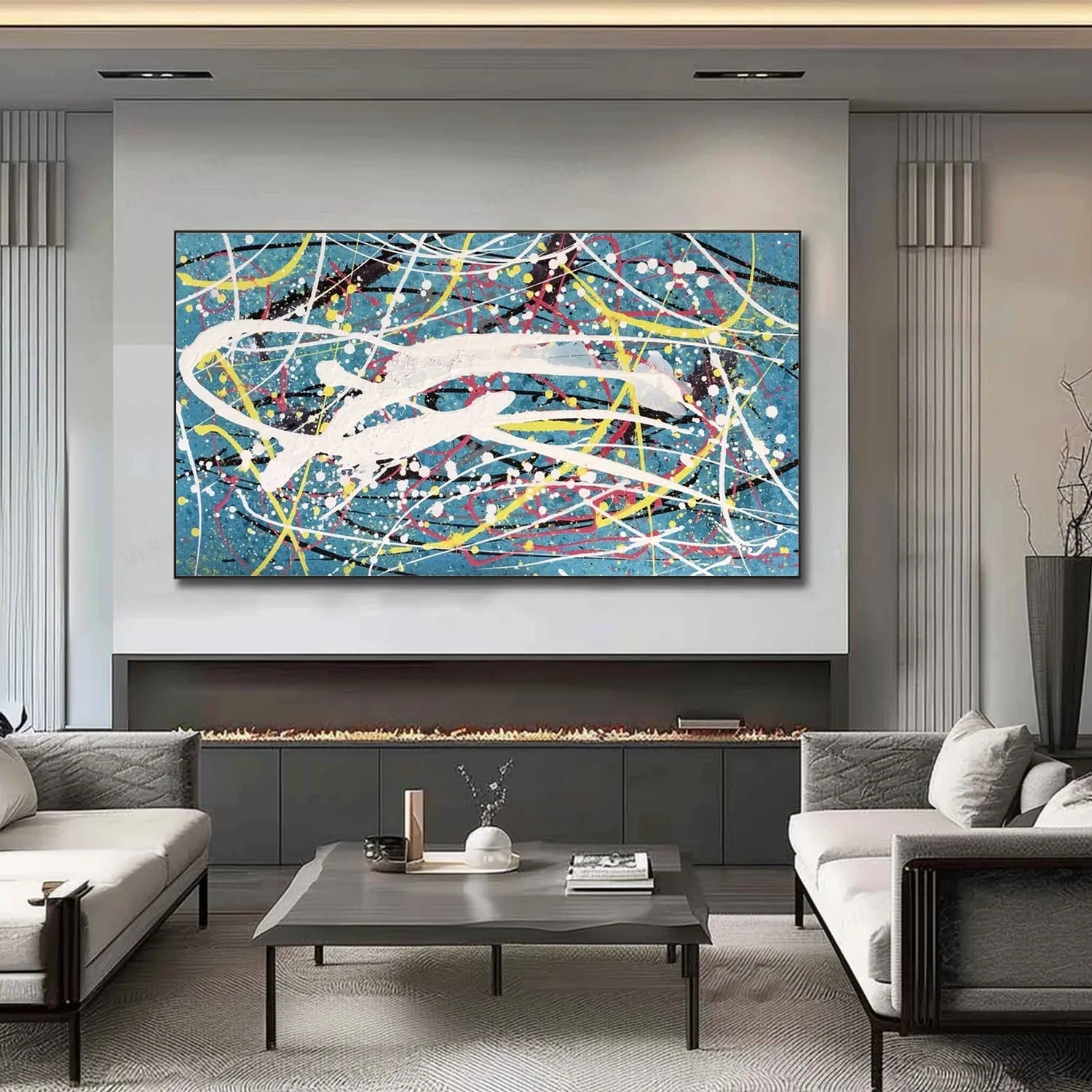 Pollock Art #JA003