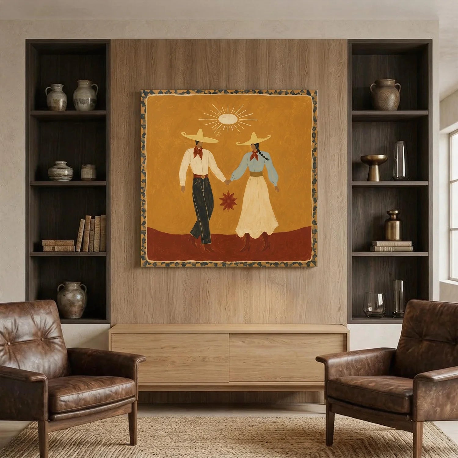 Vintage Americana Art #VA094