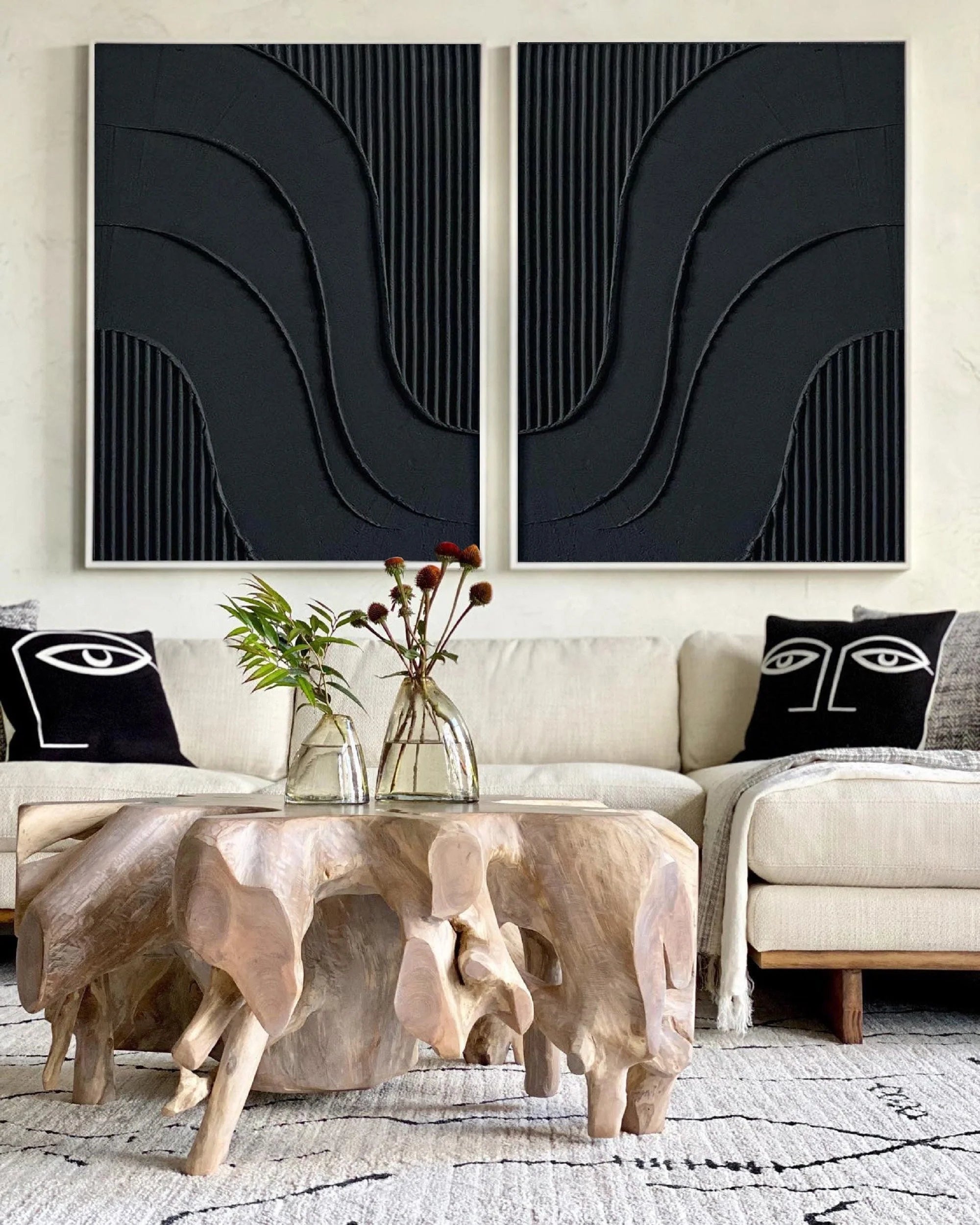 Minimalist Zen Set of 2 #MZ027