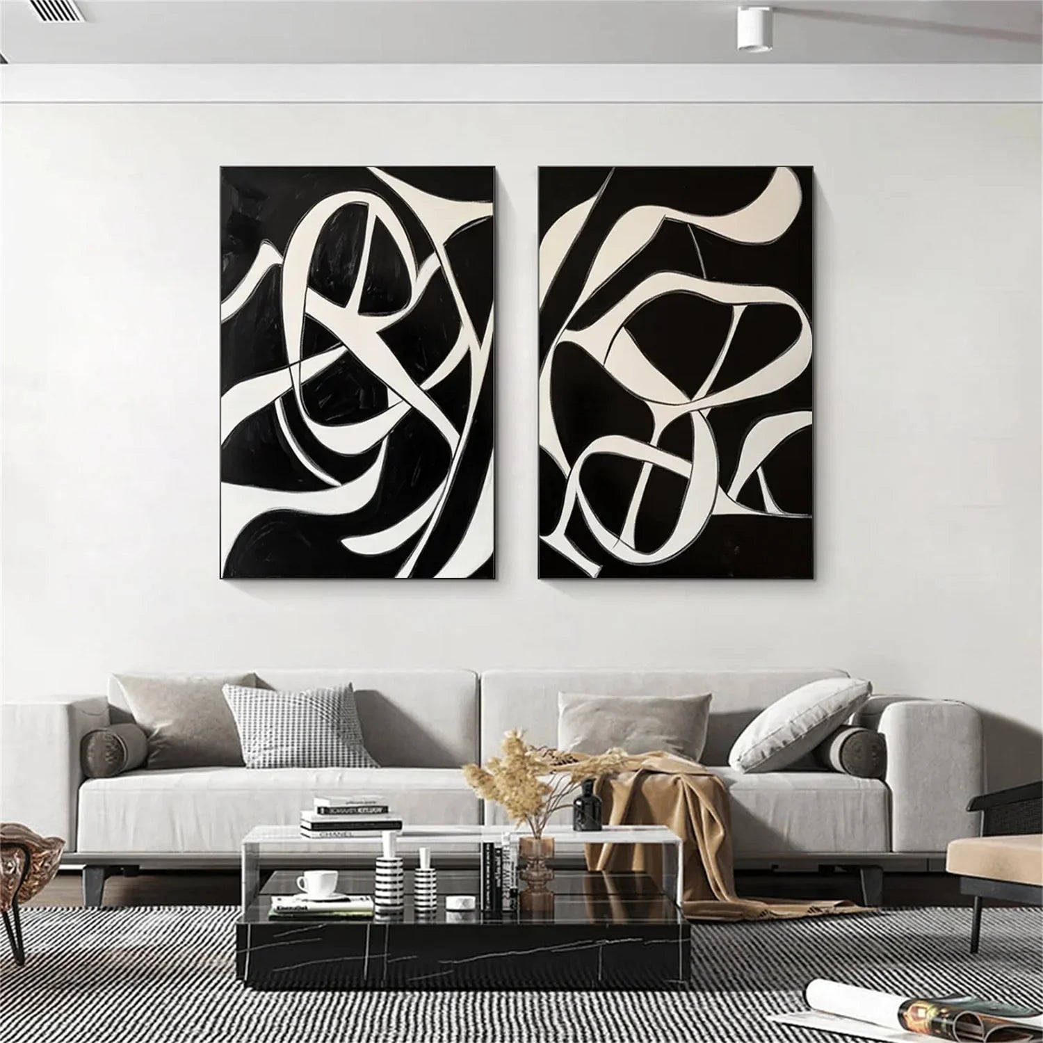 Abstract Tranquility Set of 2 #WS557