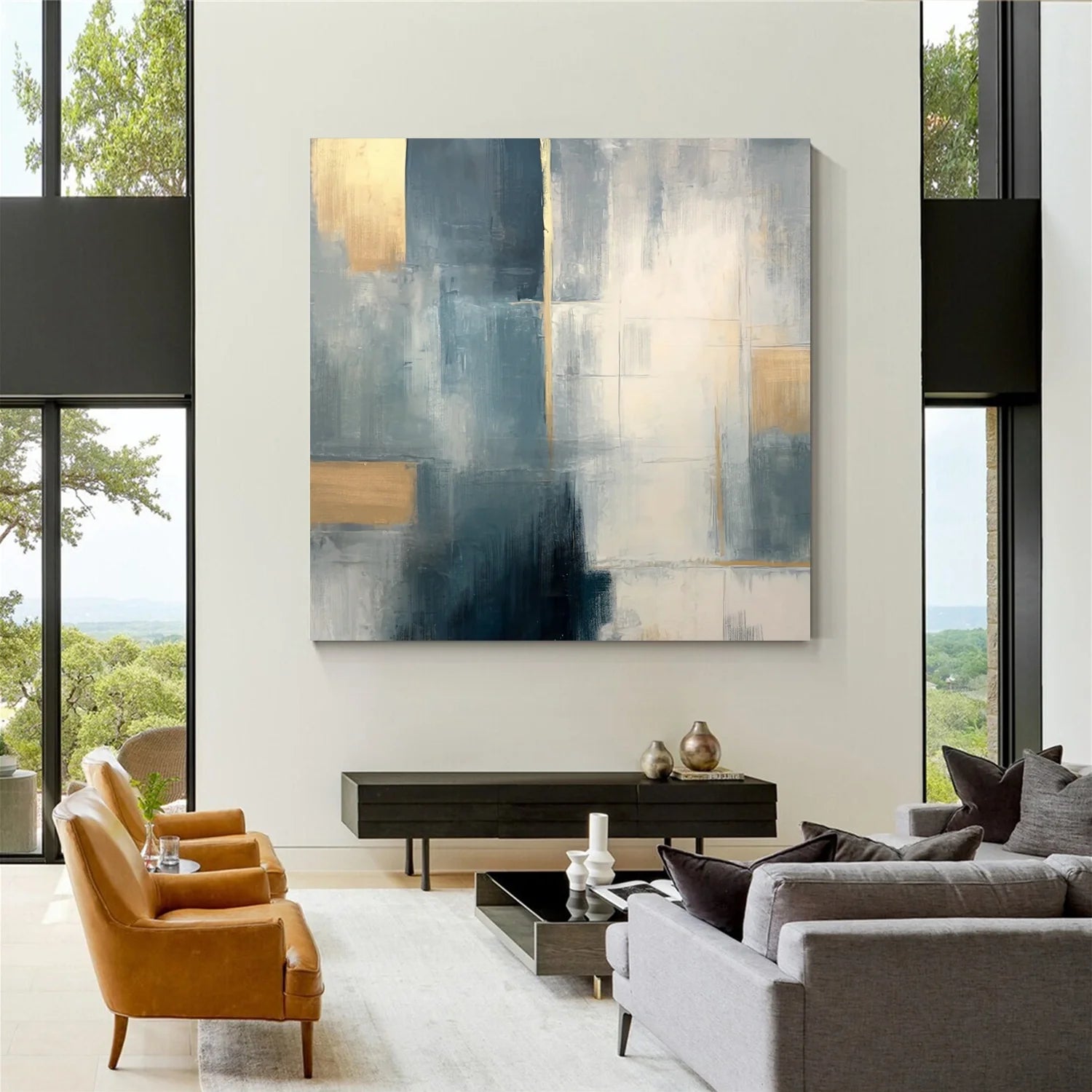 Abstract Canvas Art #WS591