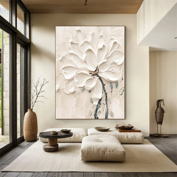 Flower & Tree Abstract Textured Wall Art #ML144