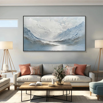 Minimalist Mountain Canvas Art #MM385