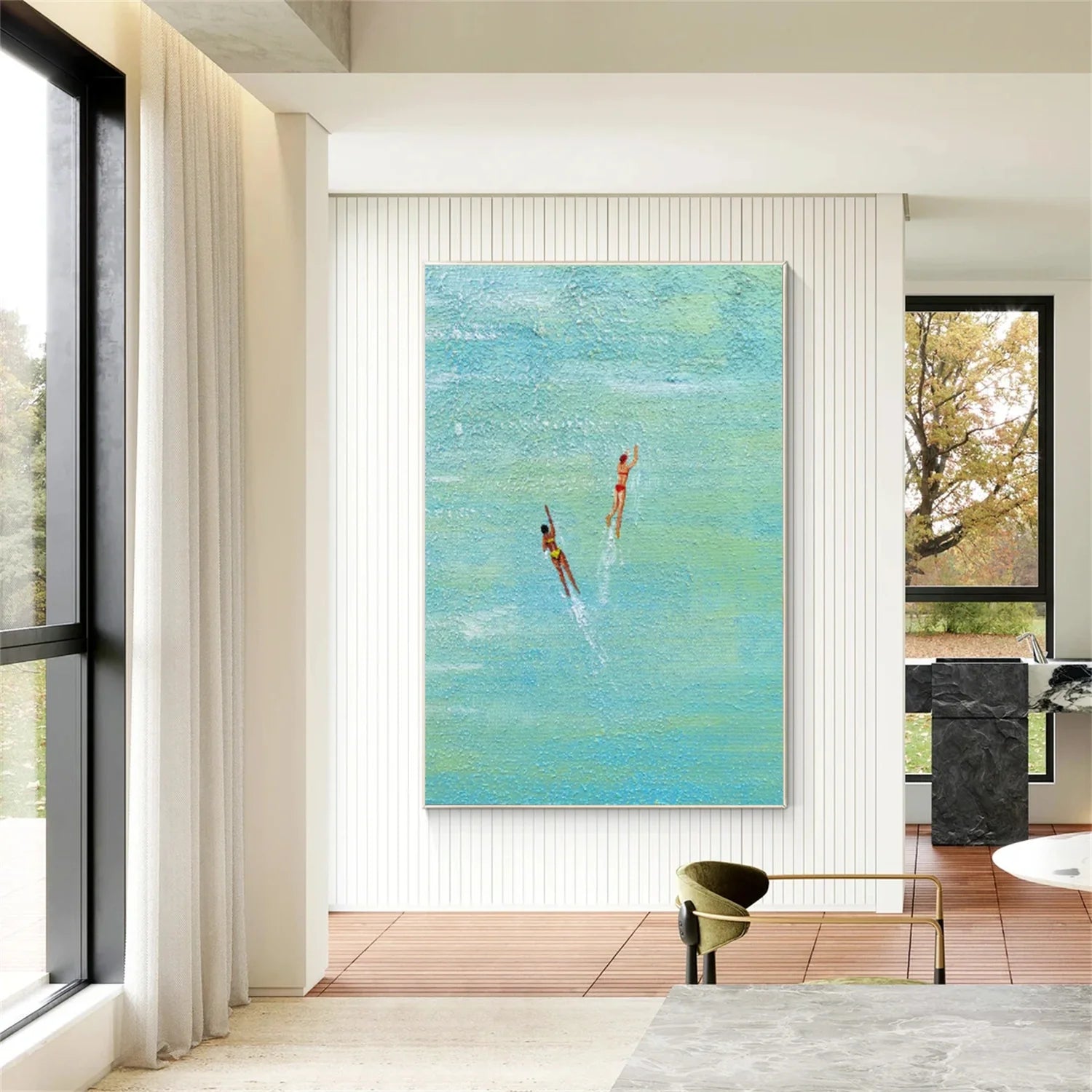 Swimming Sport Wall Art #SA081